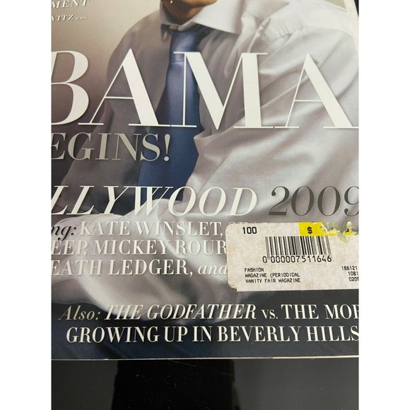 Vanity Fair March 2009 Barack Obama (The Obama Era Begins, Vol. 583) Paperback – - Picture 4 of 4